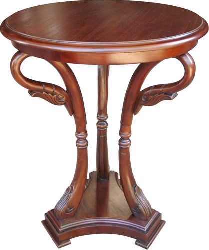 Mahogany side table - mahogany, elegant