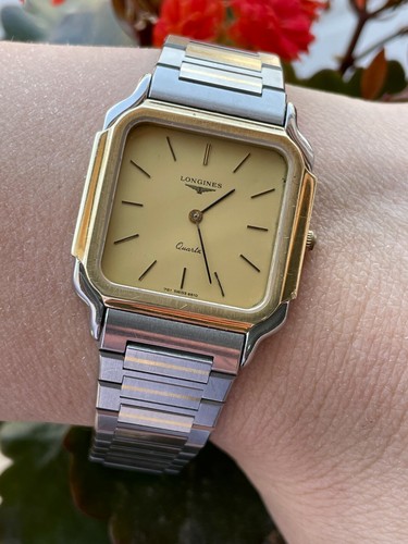 Longines watch solid - longines, gold
