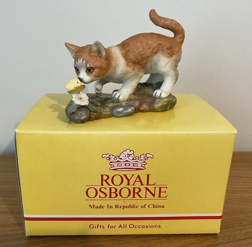 Royal osborne porcelain cat - royal,