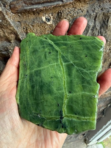 Jade slice authentic crystal - jade,