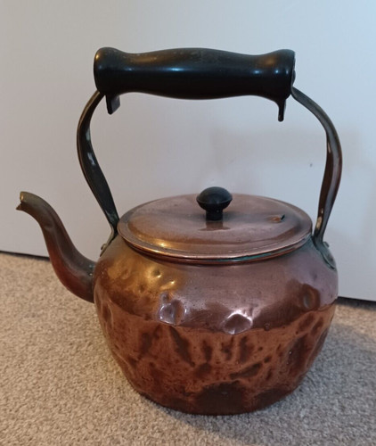 Vintage copper kettle - kettle, teapot