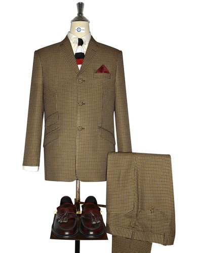 Mod suit brown and - suit,