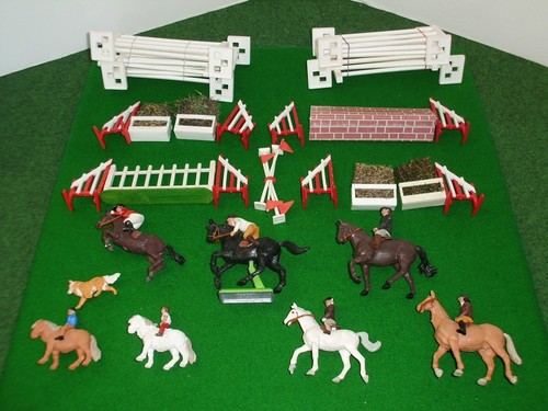 Britains show jumping set - britains,