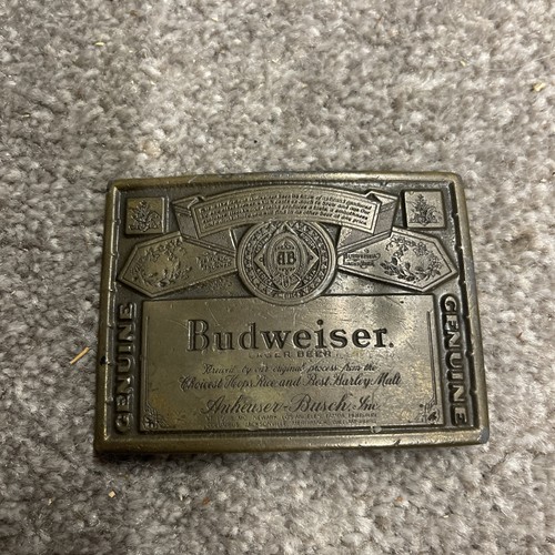 Budweiser metal belt - metal,