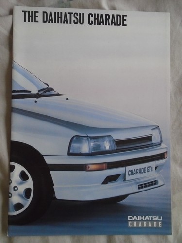 Daihatsu charade brochure - daihatsu,