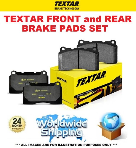 Textar front rear brake - front,