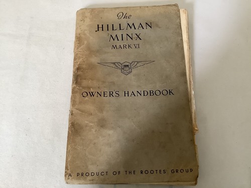 Hillman minx mark owners - minx,