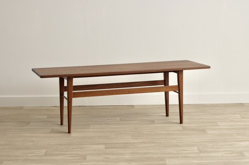 Mid century teak coffee table - mid,