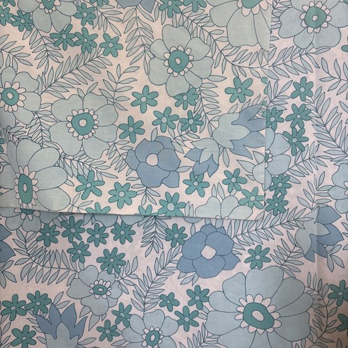 Vintage dorma blue floral - vintage,