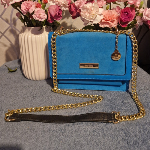 River island blue - suede, faux