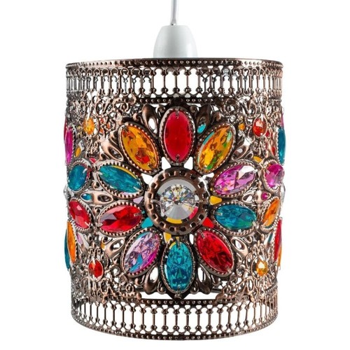 Antique copper faceted - antique,