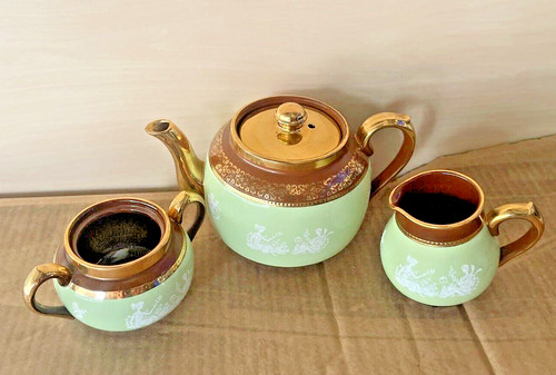 Vintage burslem tea - pot, set