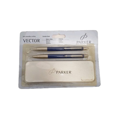Parker vector blue - blue, ballpoint