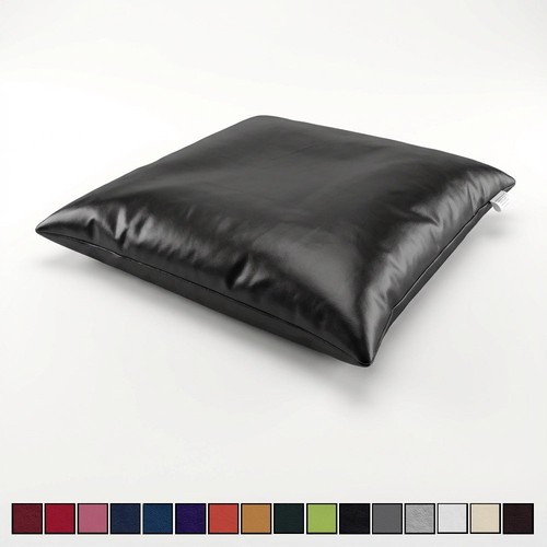 Cushion beanbag faux leather - cushion,