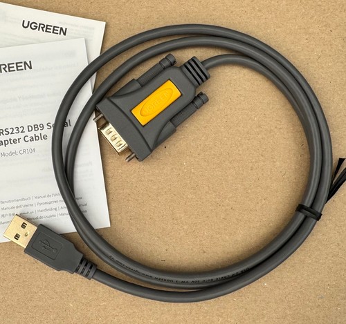 Ugreen usb rs232 db9 serial - rs232,
