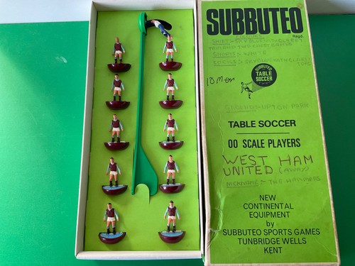 Subbuteo team ref west - subbuteo, 7