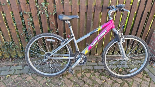 Ladies raleigh bike pink - ladies,