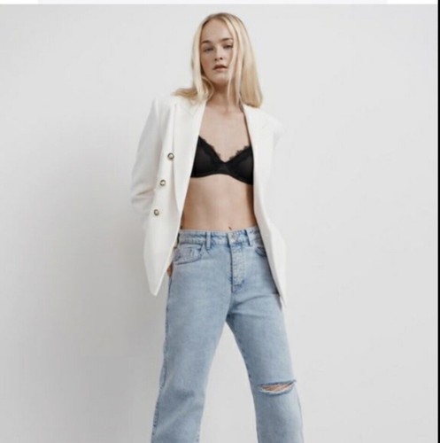 Zara bnwt ecru piquè - 🤍zara,