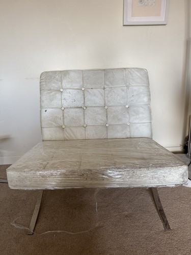 White faux leather - white,