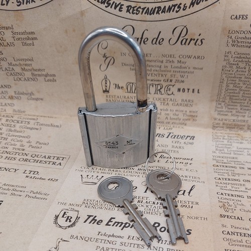 Brevete sos padlock - brevete, vintage