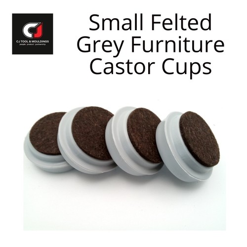 Felted small grey - grey, castor