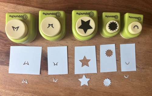 Clip punch paper cutters - 5,