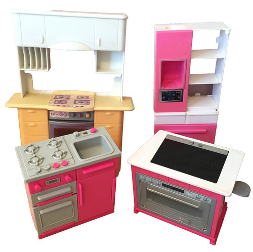 Fashion doll kitchen cooker - ,
