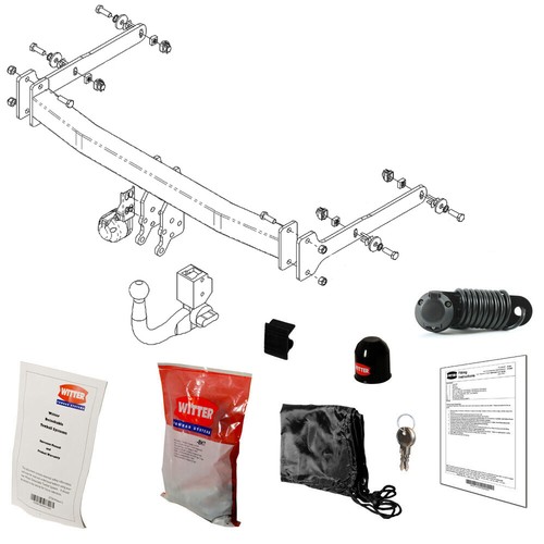 Witter towbar for audi - for,