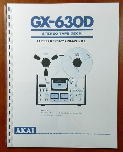 Akai 630d reel - to,