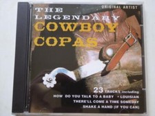 (JY206) The Legendary Cowboy Copas, 23 tracks various artists - 1995 CD CD (1995