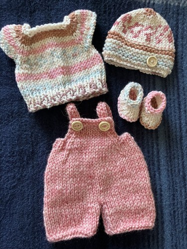 Hand knitted dolls - hand,