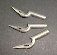 LOT N°12 3 FEATHERS elbow PEN CALLIGRAPHY PENNA