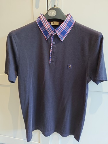 Mens gabicci navy blue tartan - gabicci,