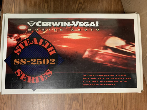 Cerwin vega 2502 stealth - cerwin, -vega