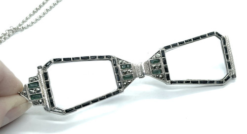 Antique art deco 935 silver - deco,