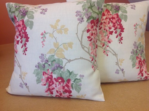 One handmade cushion laura - in,