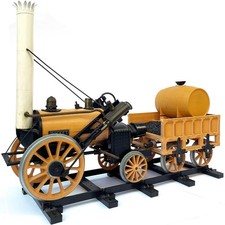 A FINE VINTAGE 3.5 GAUGE HORNBY G100 STEPHENSONS ROCKET  LIVE STEAM