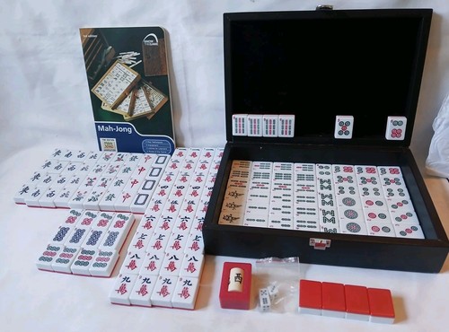 Mahjong set 148 - mahjong, back