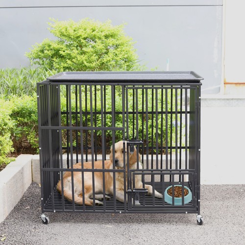 Dog cage strong welded super - dog,