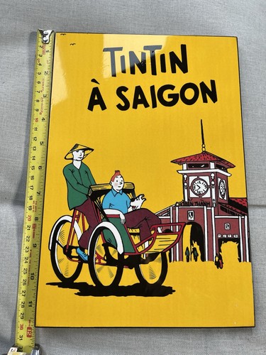 Vibrant tintin saigon resin - tintin,