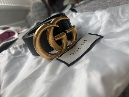 Gucci women leather belt - leather,