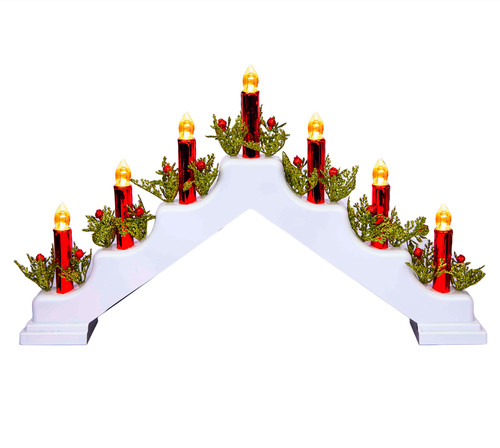 Pre lit christmas candle - christmas,