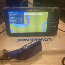 Lowrance HOOK-9 CHIRP GPS Fish Finder w/ FA LWRNCE HDI M-H Transducer & Mount