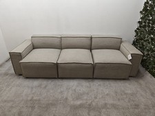 Ex-display Swyft Modular 3 Seater Sofa In Linen Pumice Model 03 