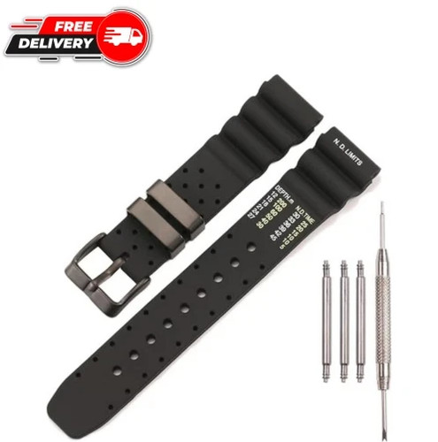 20mm soft silicone - silicone, strap