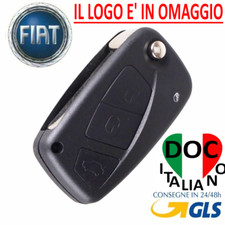 GUSCIO COVER CHIAVE 3T PER TELECOMANDO PER FIAT PANDA DUCATO PUNTO ULYSSE STIL0,