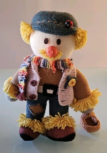 Hand knitted grandpa - grandpa, scarecrow