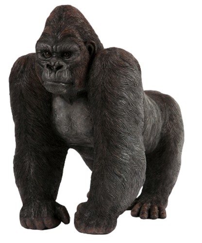 Walking gorilla ornament - walking,