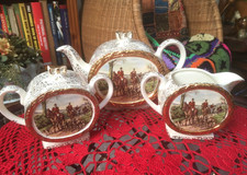 VINTAGE SADLER HUNTING SCENE 3