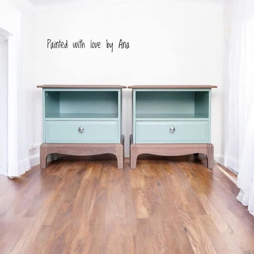 Stag minstrel bedside tables - bedside,